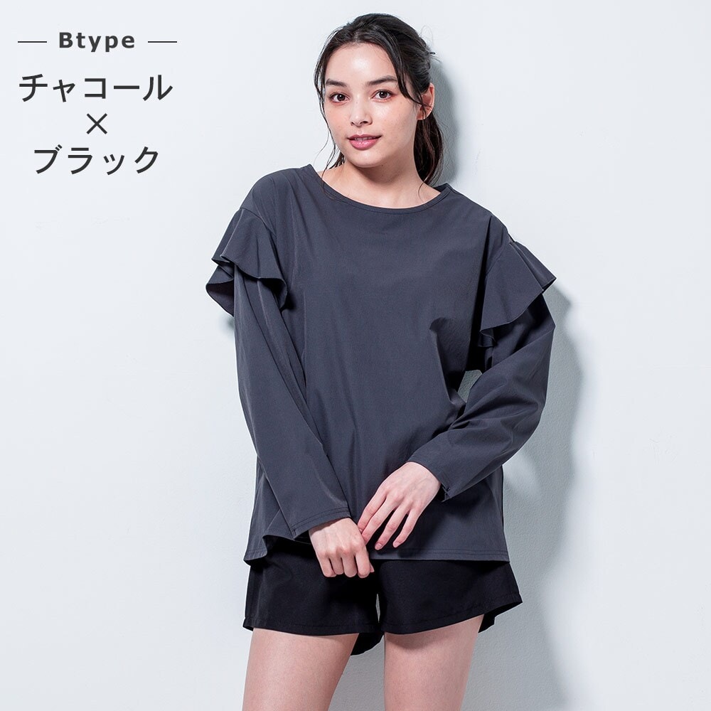 [}C]FELLOW bVK[hZbg fB[X ZbgAbv t  UPF50+ ڐG⊴/tF[iFELLOWj BF`R[×ubN