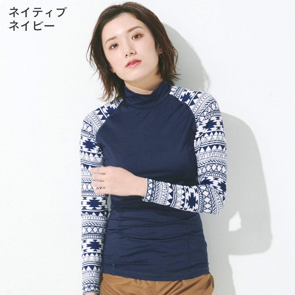 [}C]FELLOW bVK[h fB[X  TVc nClbN UPF50+ ڐG⊴ /tF[iFELLOWj lCeBulCr[