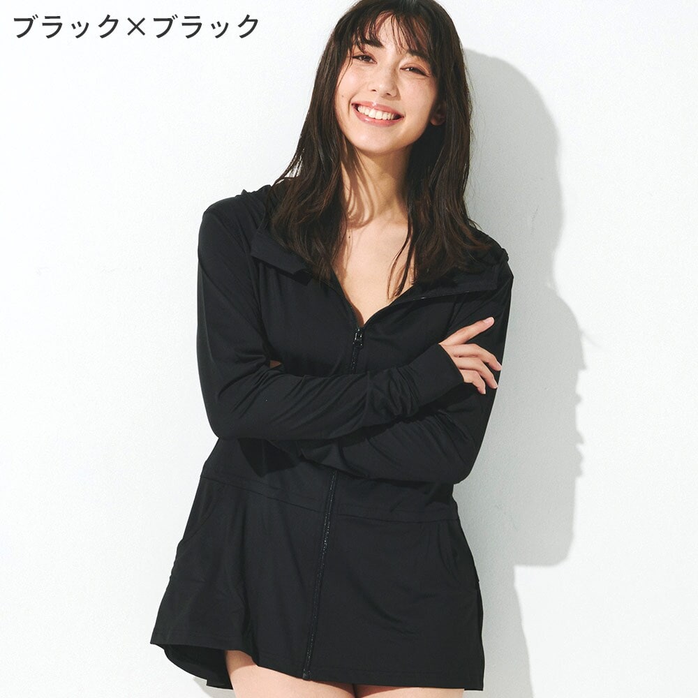 [}C]FELLOW bVK[h fB[X Op[J[ O UPF50+ ڐG⊴ /tF[iFELLOWj ubN×ubN