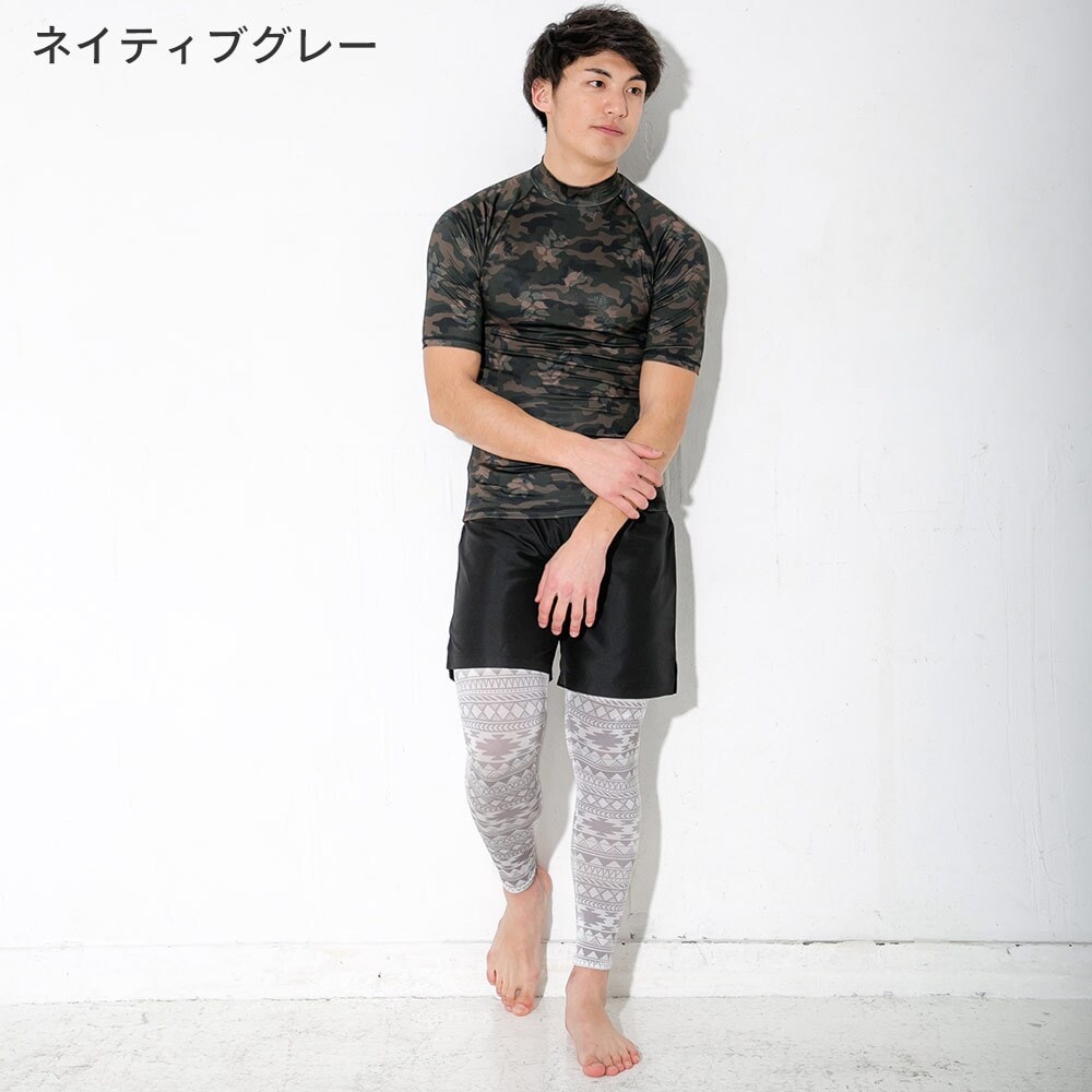 GYAKUSOU ユーティリティ ネイビー グレー レギンス スパッツ パンツ GYAKUSOU ユーティリティ ネイビー グレー レギンス スパッツ
