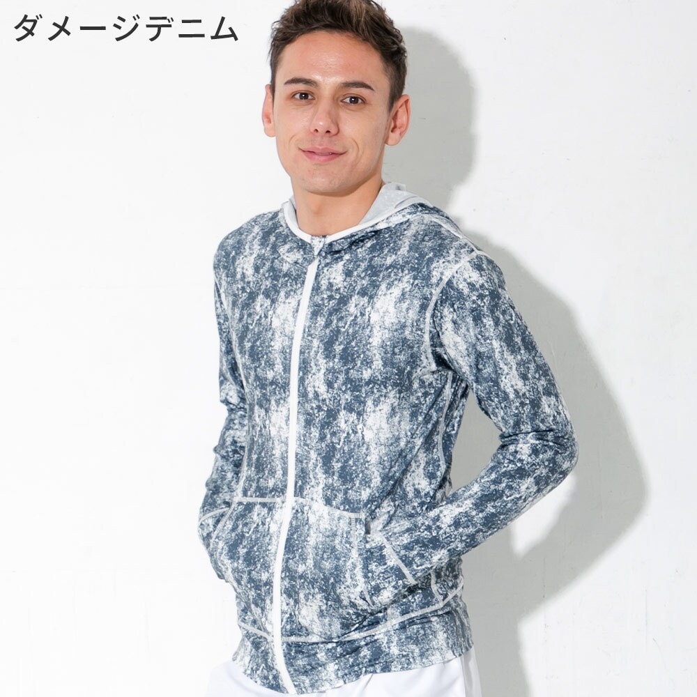 [}C]GRID SURF bVK[h Y p[J[ ڐG⊴ UPF50+ UVJbg t[ht/tF[iFELLOWj _[Wfj