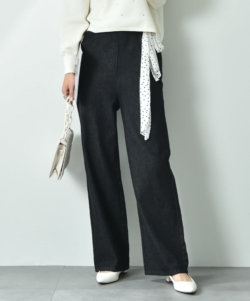 【美品】かぐれ　デニムクロップドパンツ かぐれ｜デニムクロップドパンツ | Rakuten Fashion(楽天