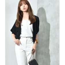 【接触冷感・ＵＶ】ドルマンカーディガン