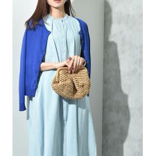 【接触冷感・ＵＶ】クルーカーディガン