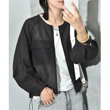 メッシュＺＩＰブルゾン