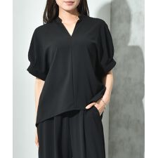 【ＣＬＯＣＨＥ】接触冷感袖口タックデザインブラウス