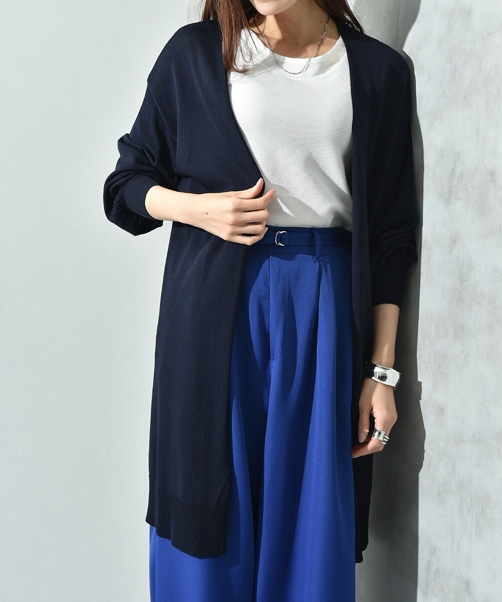 セルフォード ペプラム カーディガン 36 ☆セルフォード