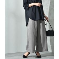 【追加】麻調合繊ワイドパンツ