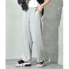 裏毛カーブパンツ