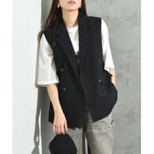 平織クロスダブルベスト