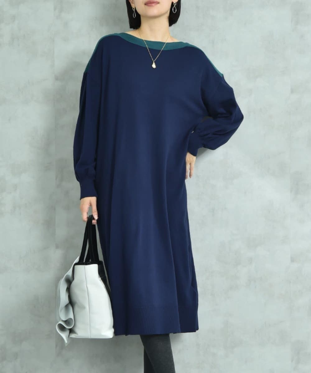 SHIPS別注】BATONER: スプレッド アラン ジップ カーディガン