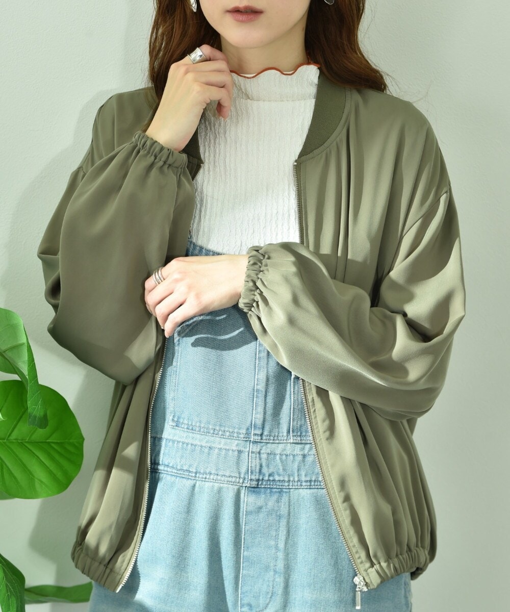 撥水・UV加工】ダブルクロスZIPブルゾン | インタープラネット