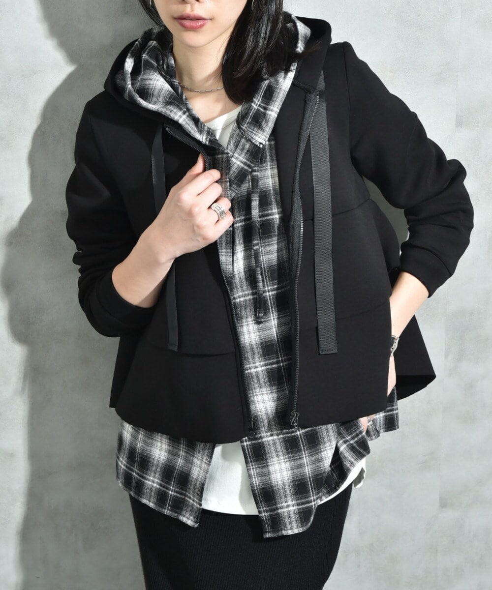 スコットクラブ　パールワッペンパーカー スコットクラブ SCOTCLUB パールワッペンパーカー (BLACK