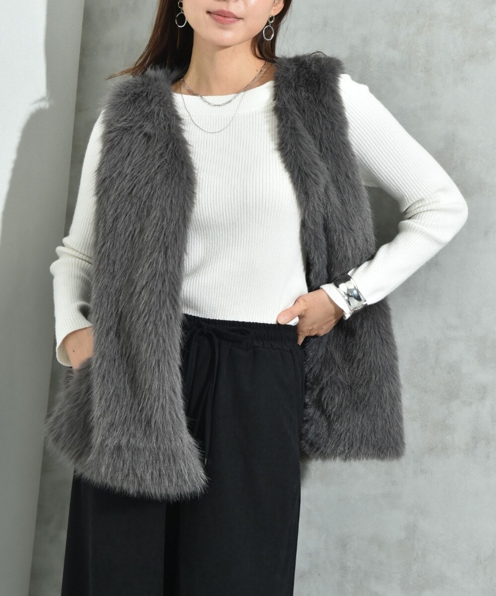 ギマフリンジ プルオーバーニット | リリアンビューティ エクラ