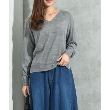 １２Ｇ天竺Ｖネックプルオーバー