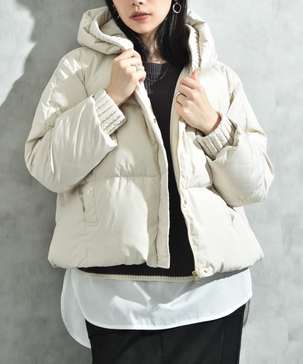 nano universe（ナノ・ユニバース） 西川ダウンスタンドポンチョダウン 楽天市場】【SALE／20%OFF】西川ダウン(R)/スタンドポンチョ