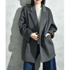 インタープラネット(INTERPLANET)のニットビーバーピーコート