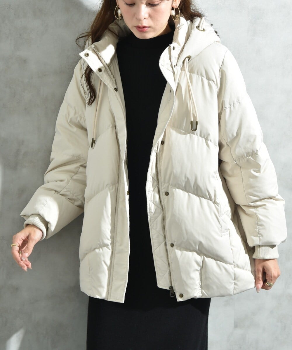 ストレッチフードミドルピュアダウン | インタープラネット