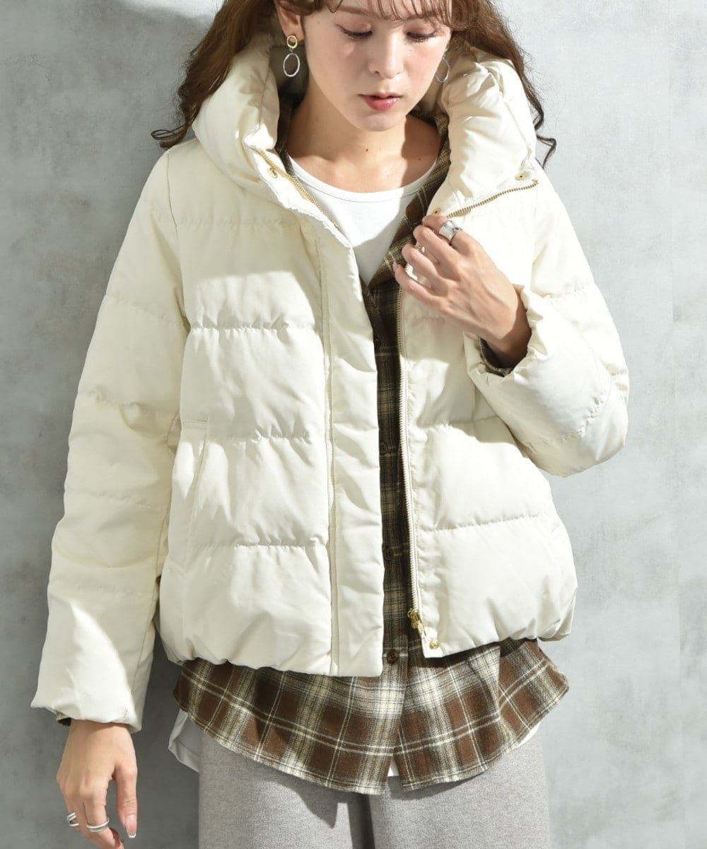 ミュラーダウン】ボリュームカラージャケット | オペークドット