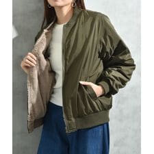 インタープラネット(INTERPLANET)のＥツイル＊フェイクファーリバーシブルブルゾン