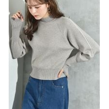 インタープラネット(INTERPLANET)の【ＣＬＯＣＨＥ】配色ラインジャガードニットプルオーバー