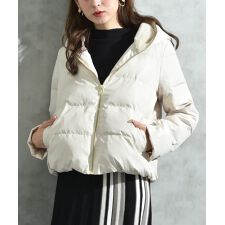 インタープラネット(INTERPLANET)のフードフェクファー中綿ジャケット