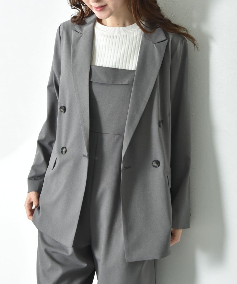 ストレッチツイルダブルジャケット | インタープラネット(INTERPLANET