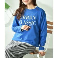 ロゴニットプルオーバー