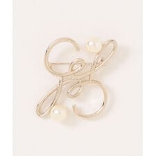 ニュアンスパール付ブローチ