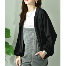 【撥水・UV加工】ダブルクロスＺＩＰブルゾン