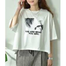 ビッグシルエットモノクロフォトＴ