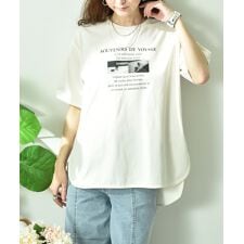 【接触冷感・吸水速乾】フォトロゴＴシャツ