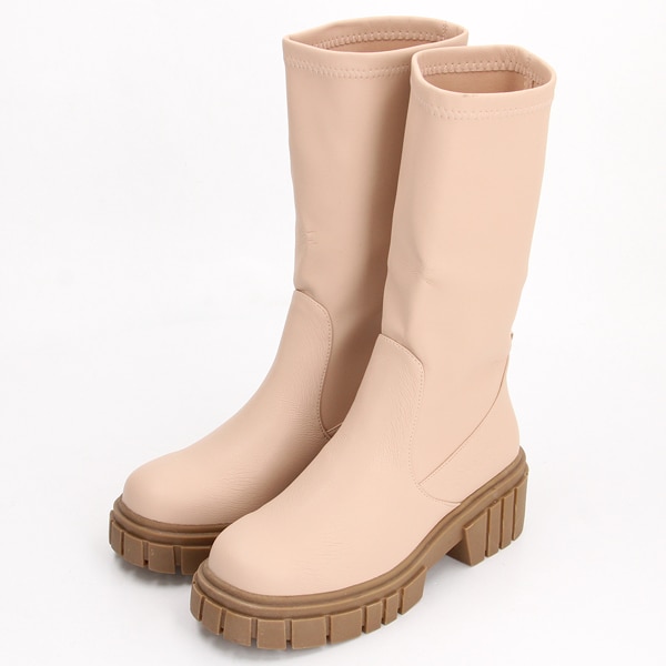 [�}���C]����u�[�c �n�[�t�� ���[�Y�u�[�c/�g�~�G�R�iTomieco�j BEIGE