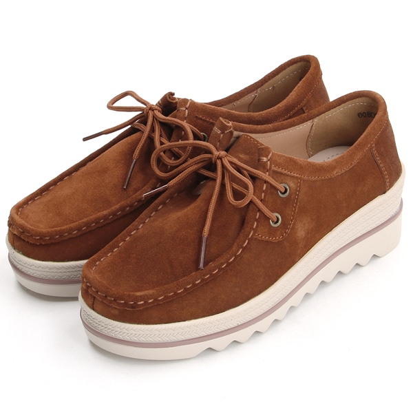 本革ベロア モカシンシューズ 厚底 | トミエコ(Tomieco) | マルイ