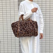 トミエコ(Tomieco)のエコファートートバッグ　ショルダーベルトで2way仕様　マチ広バッグ