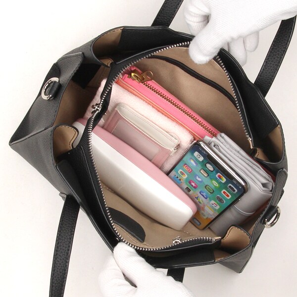 本革 ショルダーバッグ あおりポケット 軽量仕様 | トミエコ(Tomieco