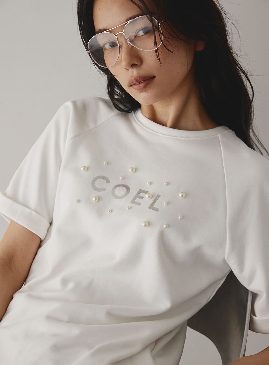 コエル（COEL）/COELランダムパールTシャツ COELランダムパールTシャツ | コエル(COEL) | マルイウェブチャネル