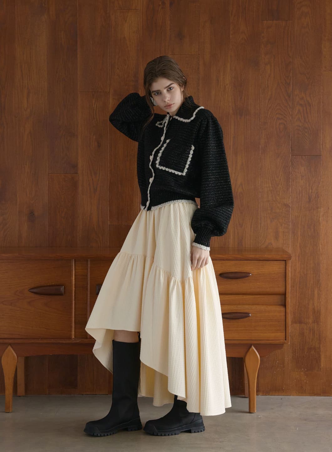 サイドジッププリーツスカート | コエル(COEL) | マルイウェブチャネル