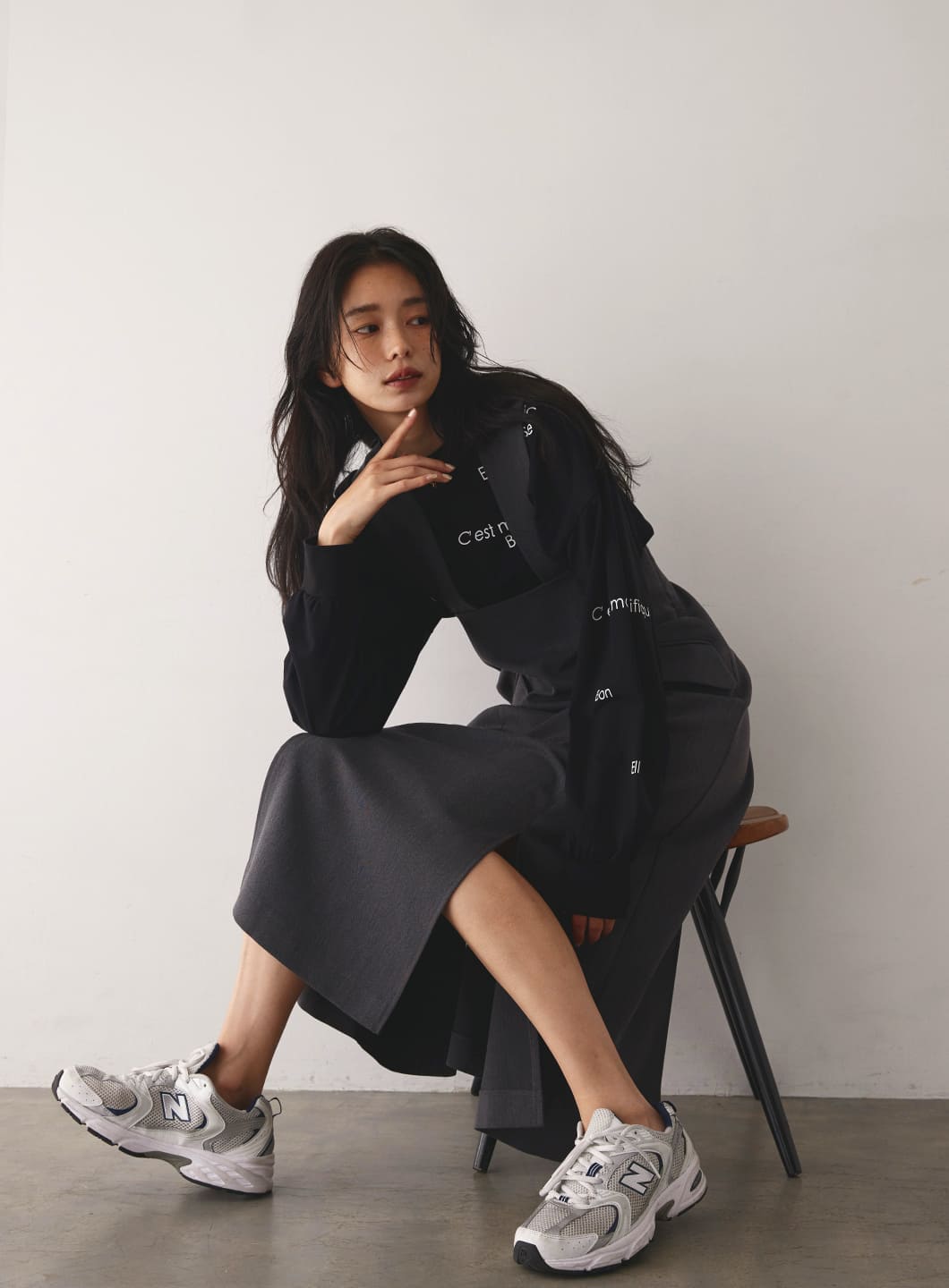 アシンメトリーギャザースカート | コエル(COEL) | マルイウェブチャネル