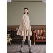 コエル(COEL)のギャザーミニワンピース