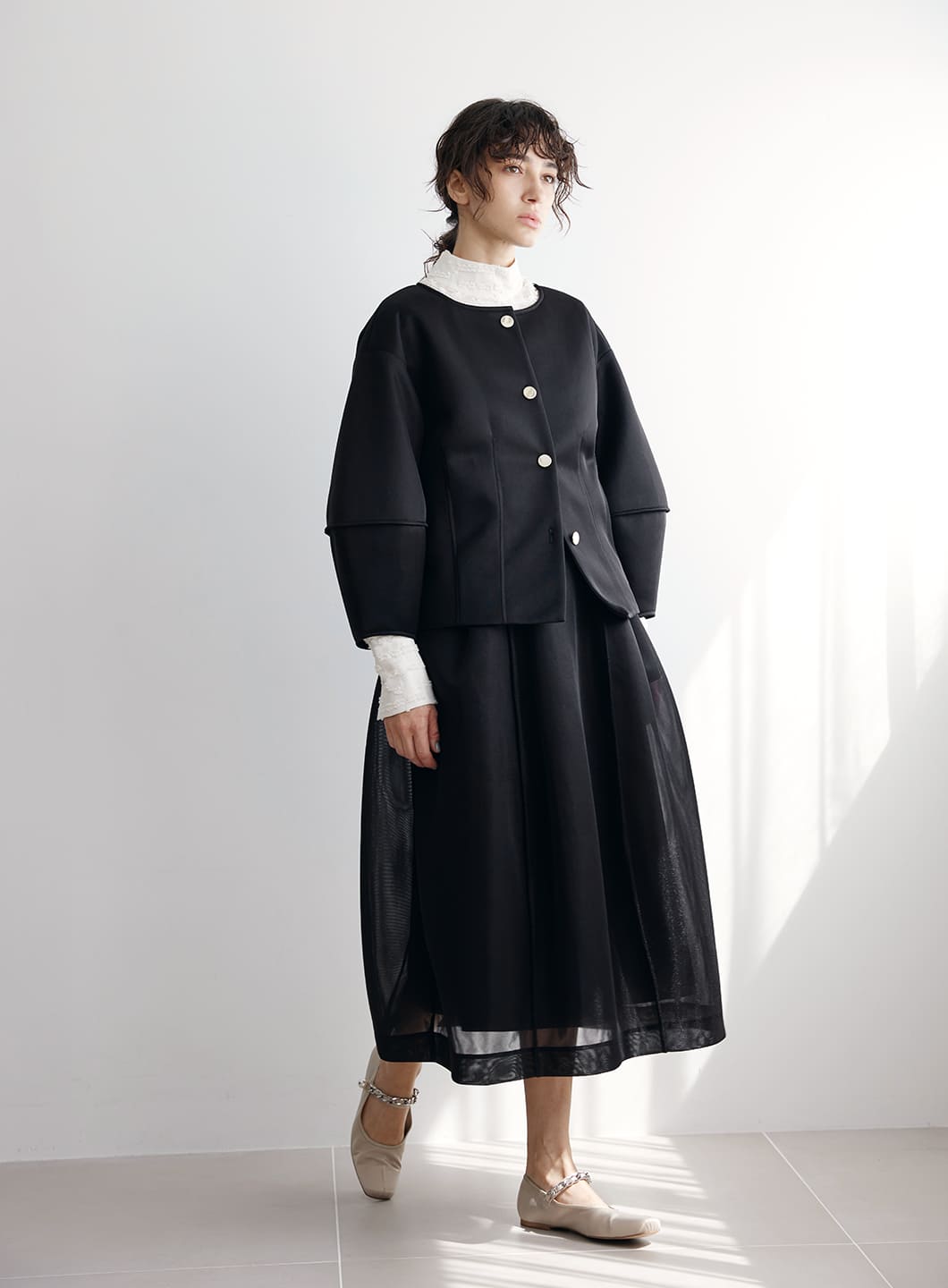 シアーボリュームスカート | コエル(COEL) | マルイウェブチャネル