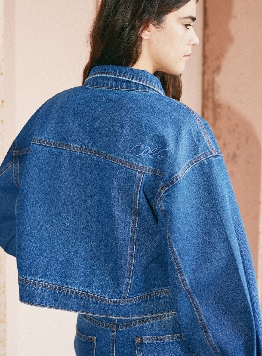 ジャケット ブルゾン 「セットアップ対応」ショートデニムジャケット レディース CAPRICIEUX LE'MAGE ブルゾン アウター 「セットアップ対応