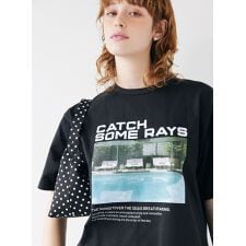 コエル(COEL)のCOEL×YUJI TAKEUCHI CATCH SOME RAYS フォトTシャツ