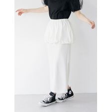 コエル(COEL)のバルーンペプラムタイトスカート