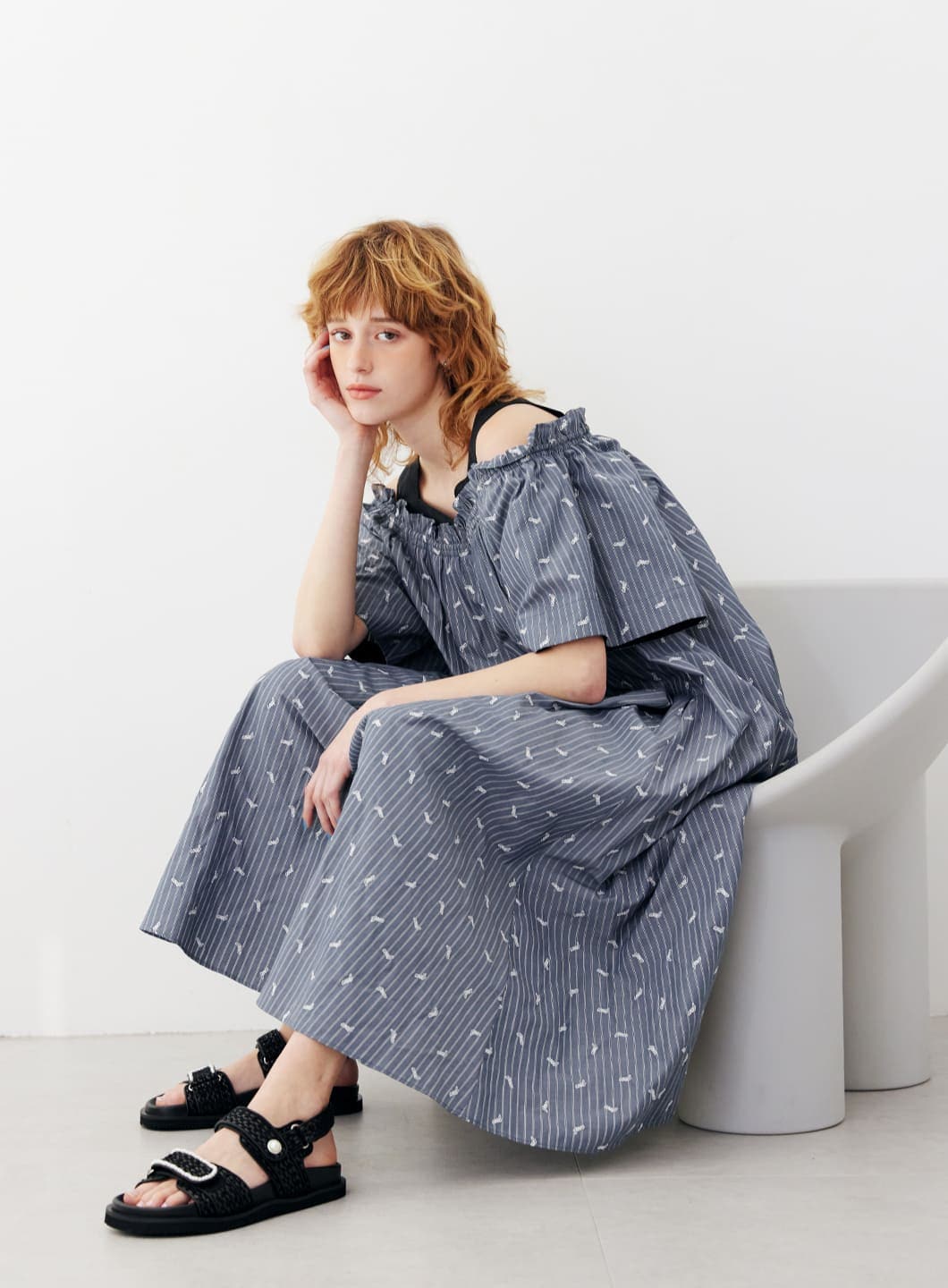 コエル（COEL）/COEL刺繍オフショルワンピース COEL刺繍オフショルワンピース | コエル(COEL) | マルイウェブチャネル