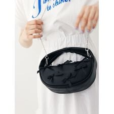 コエル(COEL)のチェーンショルダーリボンバッグ