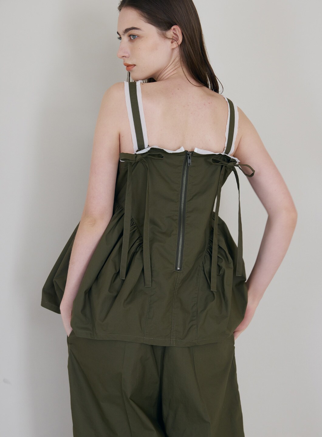 COEL バックオープンレースキャミソール バックオープンレース