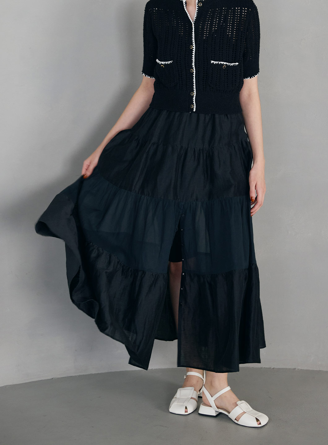 シアーレイヤードスカート | コエル(COEL) | マルイウェブチャネル