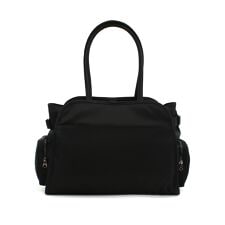 サイドポケットボックストートバッグ