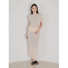 コエル(COEL)のリバーシブルレイヤードスカート